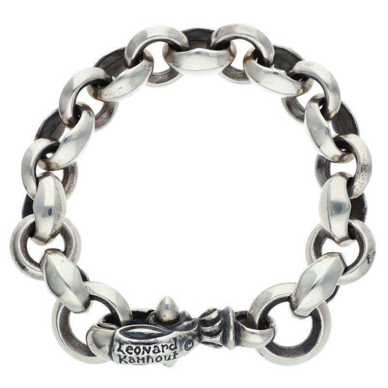 LEONARD KAMHOUT（レナードカムホート） サイズ:S シルクヘロン シルク