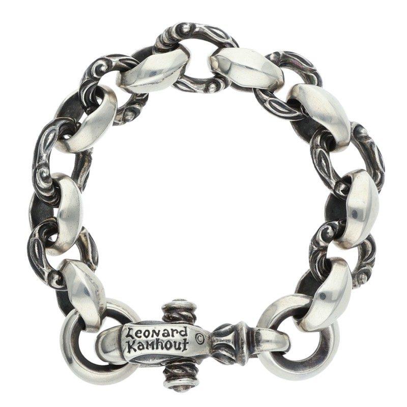 LEONARD KAMHOUT（レナードカムホート） サイズ:S ヘロン シルバー