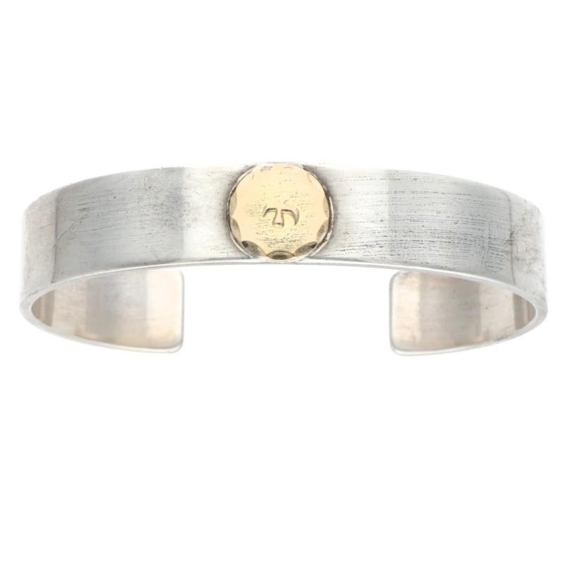 今週中のみ大幅値下げgoro'sゴローズ平打ちバングルM爪金オーダー品 goro's（ゴローズ） サイズ:M 平打ちブレス M ブレスレット 中古 HJ08