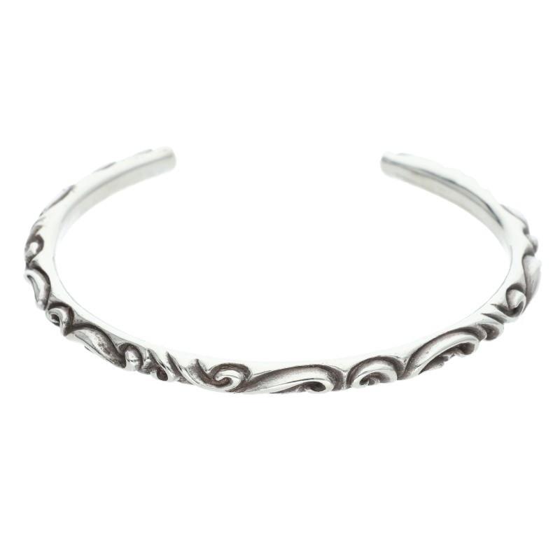 確実正規品　クロムハーツスクロール　バングル CHROME HEARTS（クロムハーツ） バングル BANGLE SCROLL スクロール