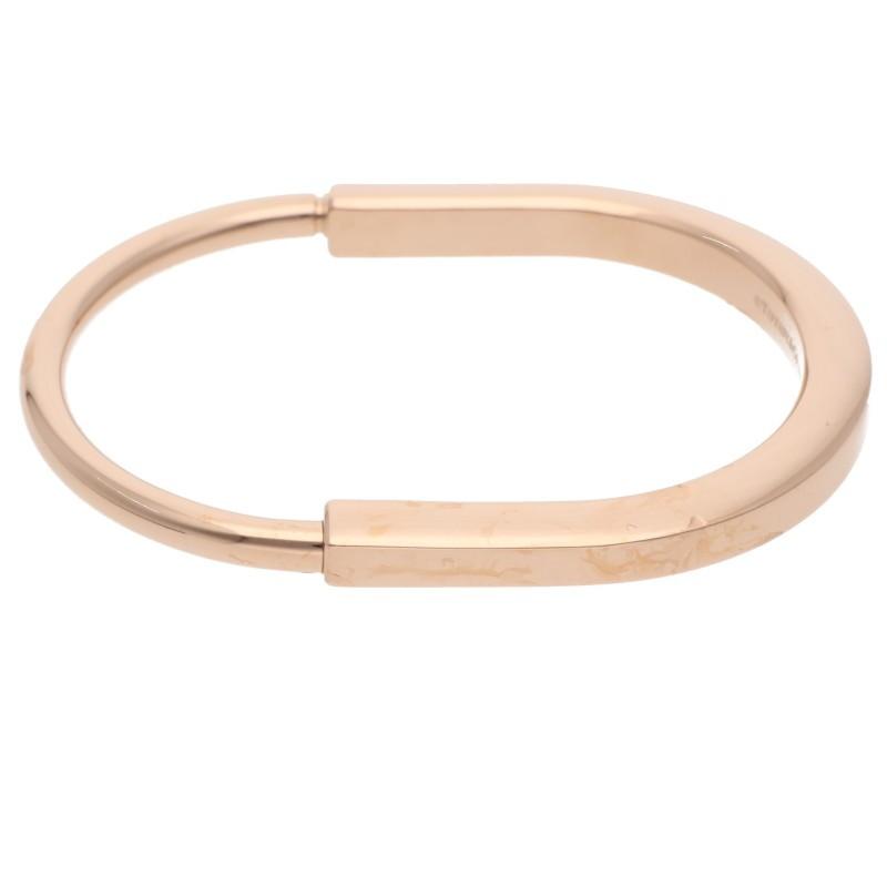 TIFFANY&Co.（ティファニー） ロック K18PGラージバングル 中古 SS13