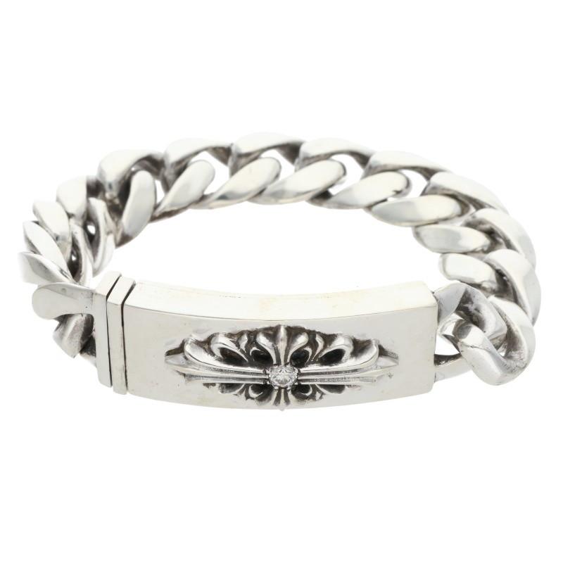 値下！CHROME HEARTS フレア リンク ブレスレット シルバー クロムハーツ CHROME HEARTS 【 BS FLUER LINK 】 BSフレア リンク