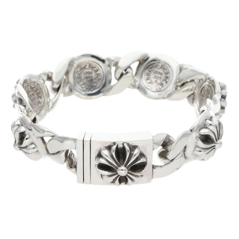 CHROME HEARTS（クロムハーツ） ブレスレット サイズ:6LINK CROSS LINK