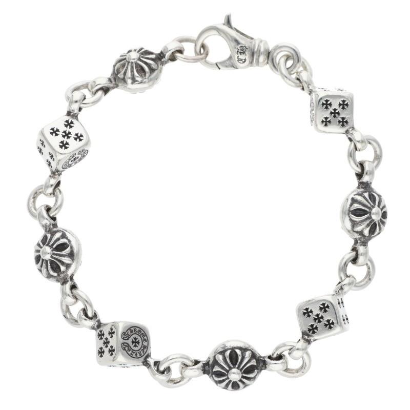 CHROME HEARTS（クロムハーツ） ブレスレット サイズ:8LINK DICE NO1