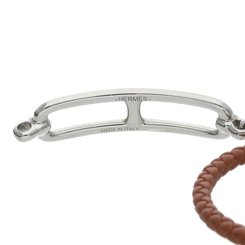 HERMES（エルメス） ルリ ドゥブルトゥール 編み込みレザー