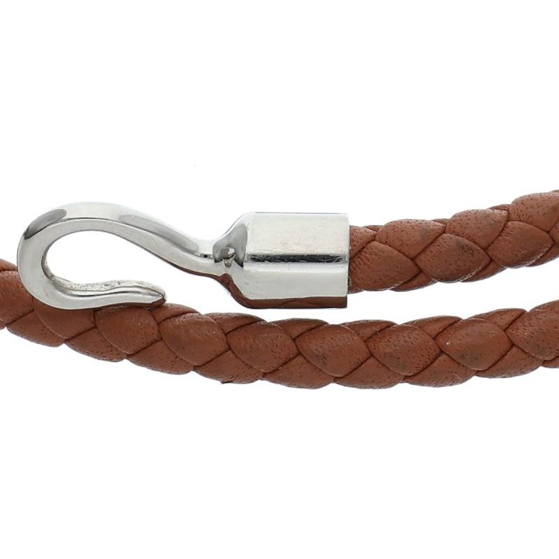 HERMES（エルメス） ルリ ドゥブルトゥール 編み込みレザー 