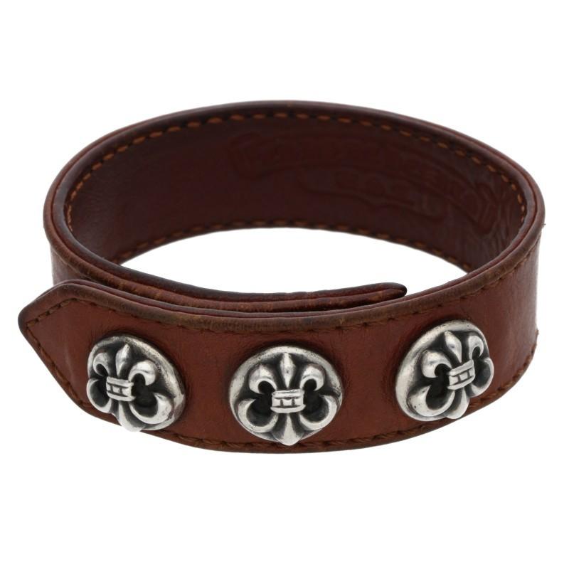 CHROME HEARTS（クロムハーツ） ブレスレット 3BTN 2SNP BSフレア3