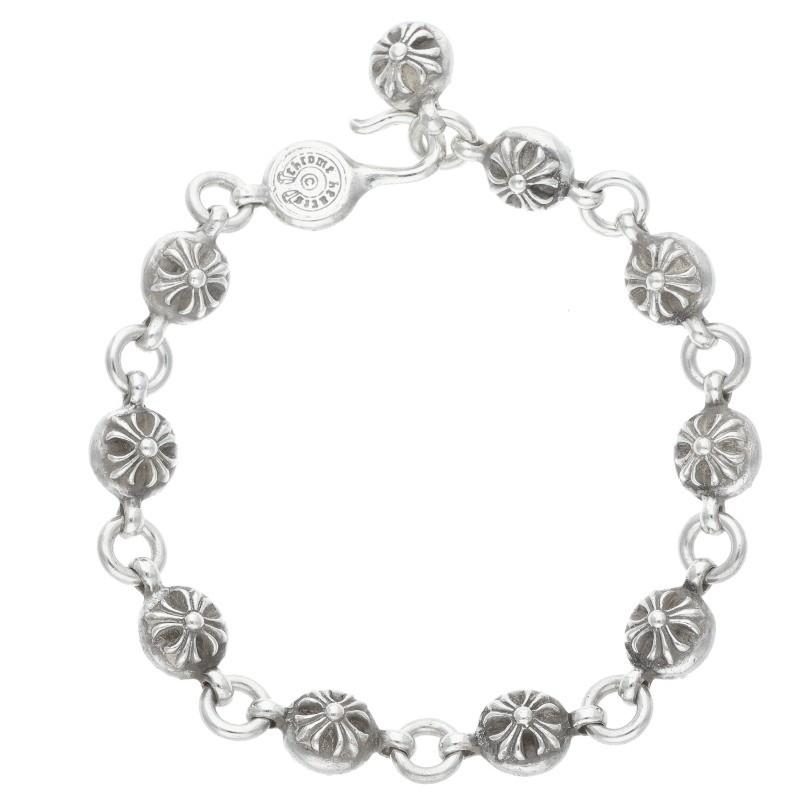 CHROME HEARTS（クロムハーツ） ブレスレット NO2 BALL #2クロスボール
