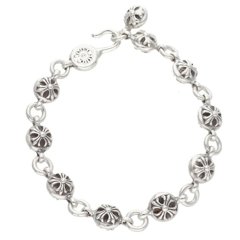 CHROME HEARTS（クロムハーツ） ブレスレット NO2 BALL #2クロスボール