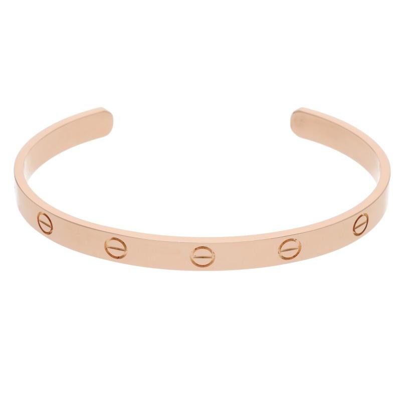Cartier ラブブレス　オープンタイプ Cartier（カルティエ） サイズ:19 LOVE BRACELET ラブブレス オープン