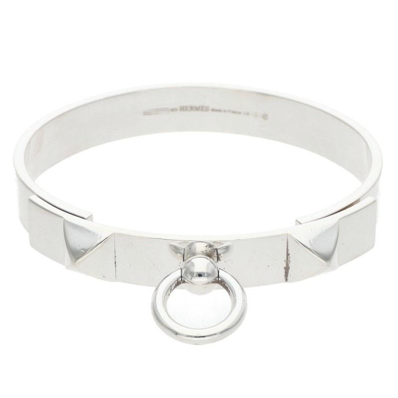HERMES コリエドシアン バングル サイズLG HERMES（エルメス） サイズ:LG Collier de Chien PM コリエドシアンPM