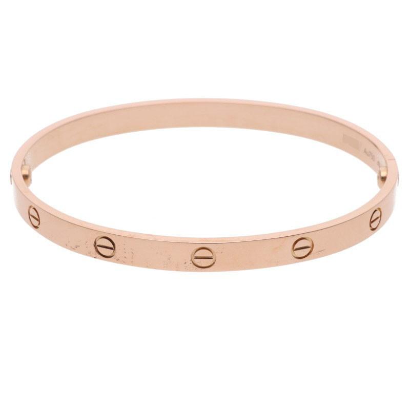 Cartier（カルティエ） サイズ:21 LOVE BRACELET 新型 K18YGラブ