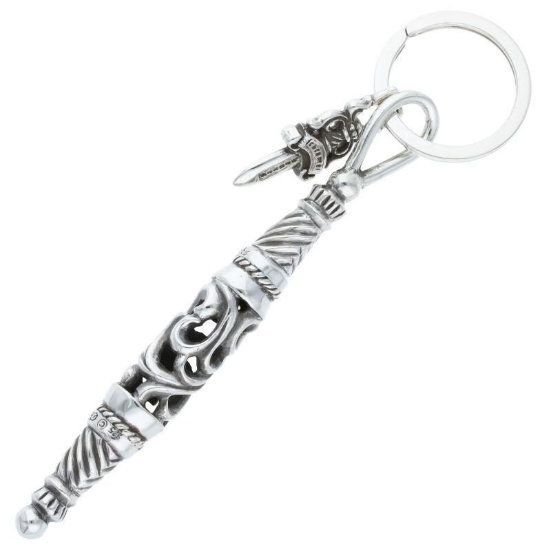 CHROME HEARTS クロムハーツ キーリング ローラー#5ダガー CHROME HEARTS クロムハーツ キーリング ローラー#5ダガー