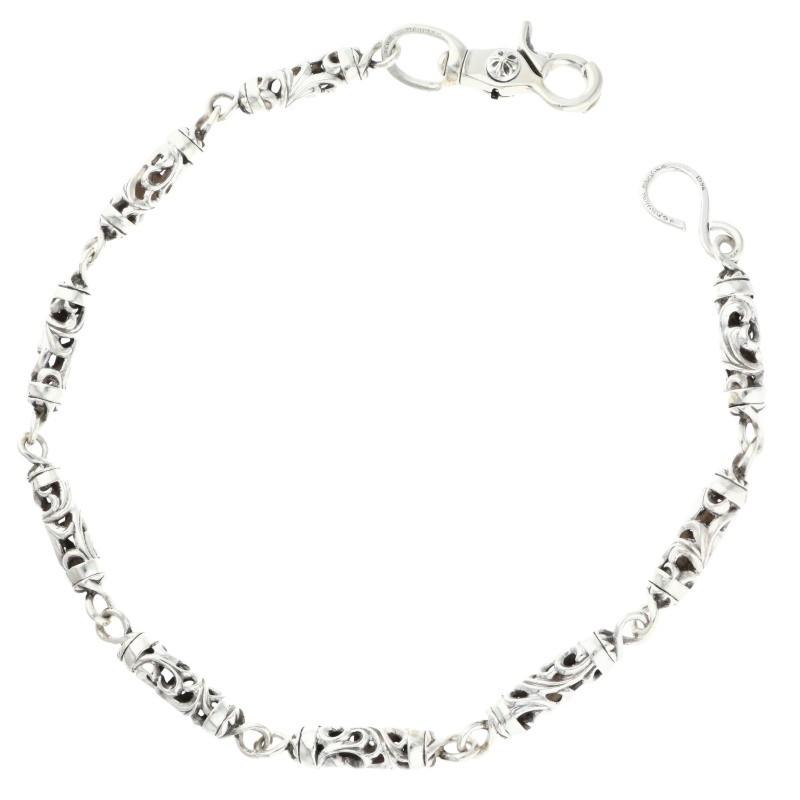 シルバー925 ローラー ウォレットチェーン 2クリップ 52cm / 167g シルバー925 ローラー ウォレットチェーン 2クリップ 52cm / 167g