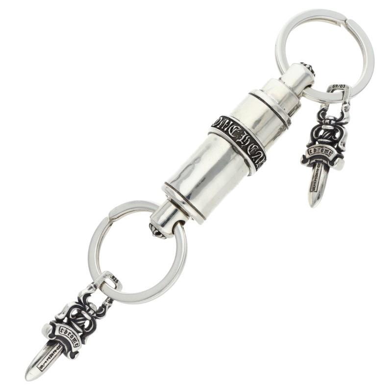 クロムハーツ   KEYRING VALET バレットシルバーキーリング 中古 OK15 CHROME HEARTS（クロムハーツ） キーリング KEYRING VALET バレット