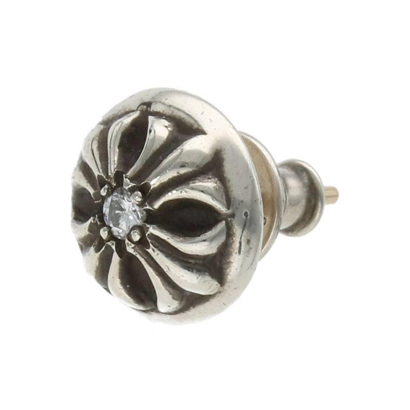 クロムハーツ Chrome Hearts Stud Crsbll Dia クロスボールスタッド 1ダイヤ シルバーピアス 中古 Sj02 2106 00 Rinkan 通販 Yahoo ショッピング