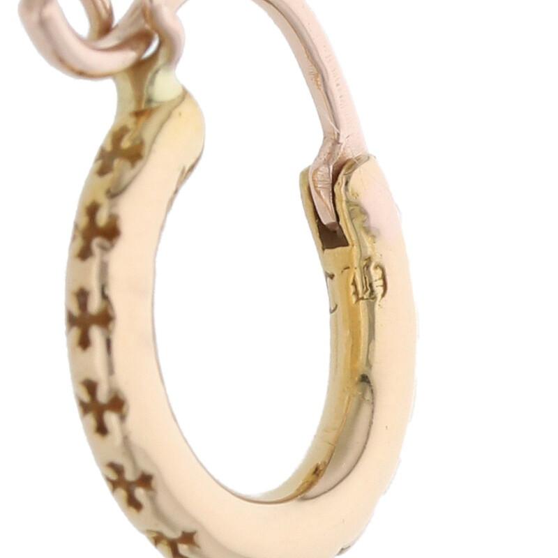 CHROME HEARTS クロムハーツ ピアス 22K HOOP TFL SML ゴールド CHROME HEARTS クロムハーツ ピアス 22K HOOP TFL SML ゴールド