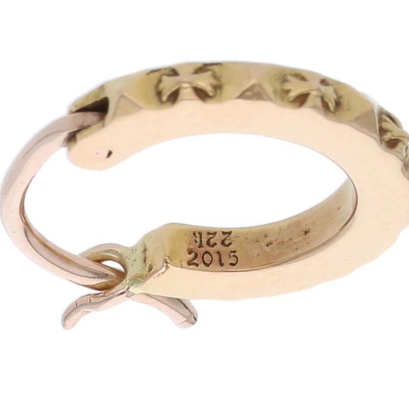 CHROME HEARTS クロムハーツ ピアス 22K タイニーフープ CHROME HEARTS クロムハーツ ピアス 22K タイニーフープ