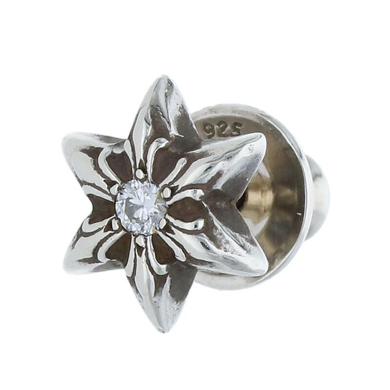 CHROME HEARTS（クロムハーツ） ピアス スタースタッド 1ダイヤ