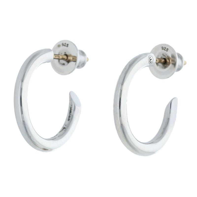 CAREERING キャリアリング PLACEBO 301 シルバーフープピアス 中古  