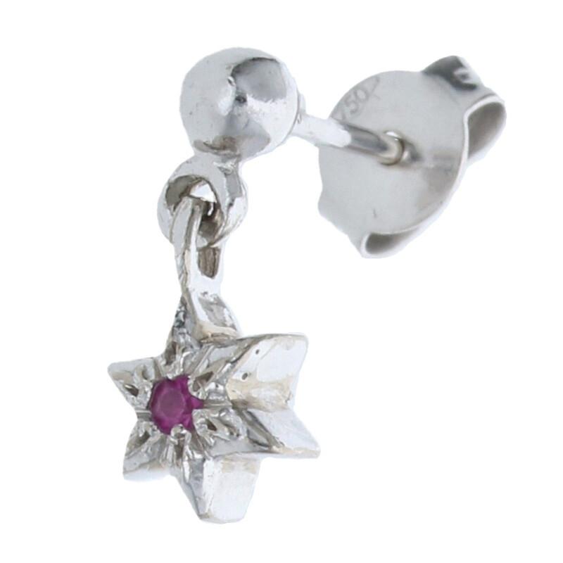 CHROME HEARTS クロムハーツ 18K TNY STR DRP 1SAP タイニースター 