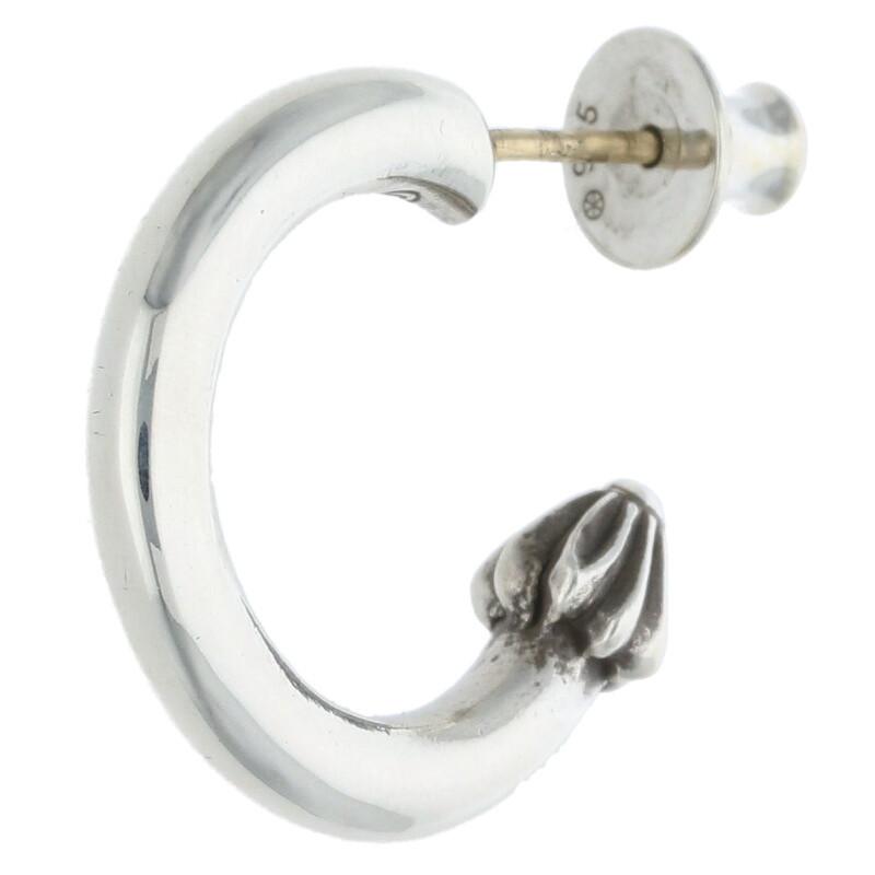CHROME HEARTS クロムハーツ ピアス HOOP PLAIN プレーンフープ CHROME HEARTS クロムハーツ ピアス HOOP PLAIN プレーンフープ