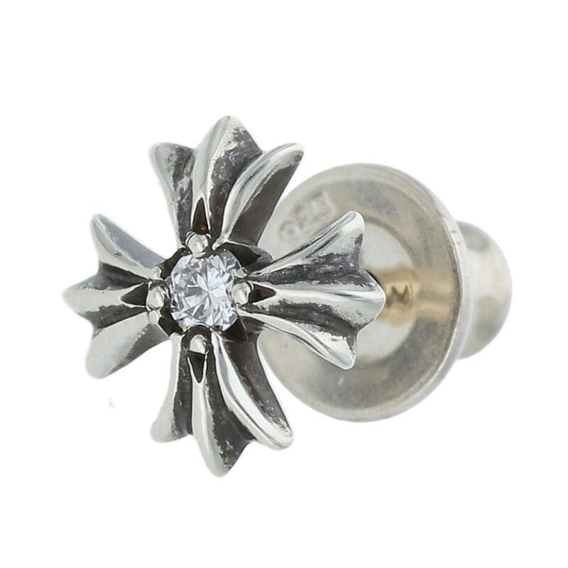 CHROME HEARTS クロムハーツ No2 CH PLS DIA CHプラススタッド 1ダイヤ  