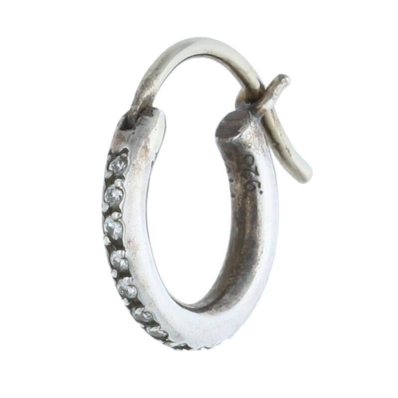 CHROME HEARTS クロムハーツ ピアス HOOP TFL SML P DMND PAVEダイヤ  