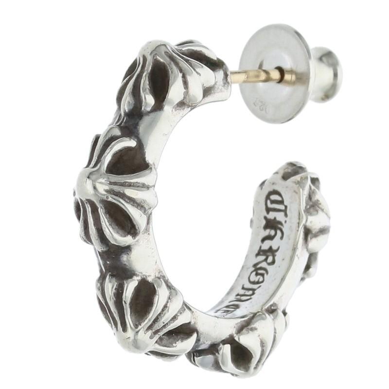 CHROME HEARTS クロムハーツ ピアス HOOP CROSS SML クロス CHROME HEARTS クロムハーツ ピアス HOOP CROSS SML クロス