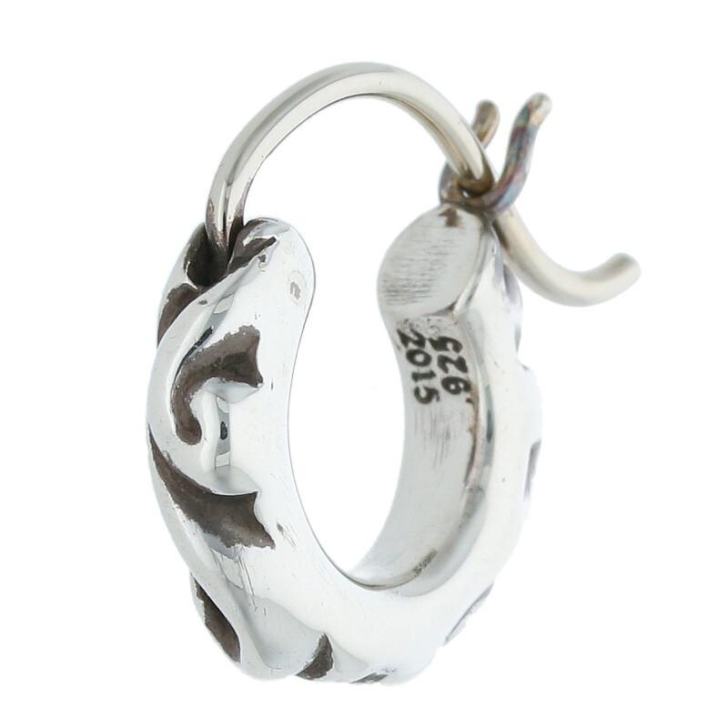 CHROME HEARTS クロムハーツ ピアス TNY HOOP SCRL タイニー CHROME HEARTS クロムハーツ ピアス TNY HOOP SCRL タイニー
