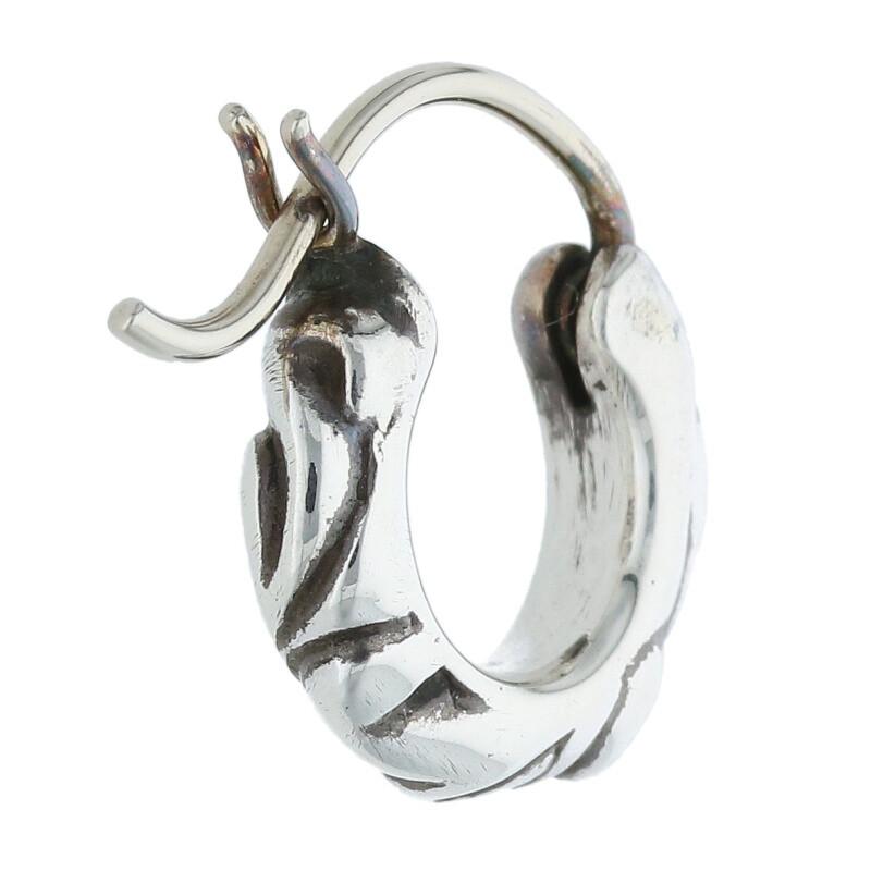 CHROME HEARTS クロムハーツ ピアス TNY HOOP SCRL タイニー CHROME HEARTS クロムハーツ ピアス TNY HOOP SCRL タイニー