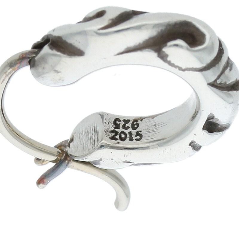 CHROME HEARTS クロムハーツ ピアス TNY HOOP SCRL タイニー CHROME HEARTS クロムハーツ ピアス TNY HOOP SCRL タイニー