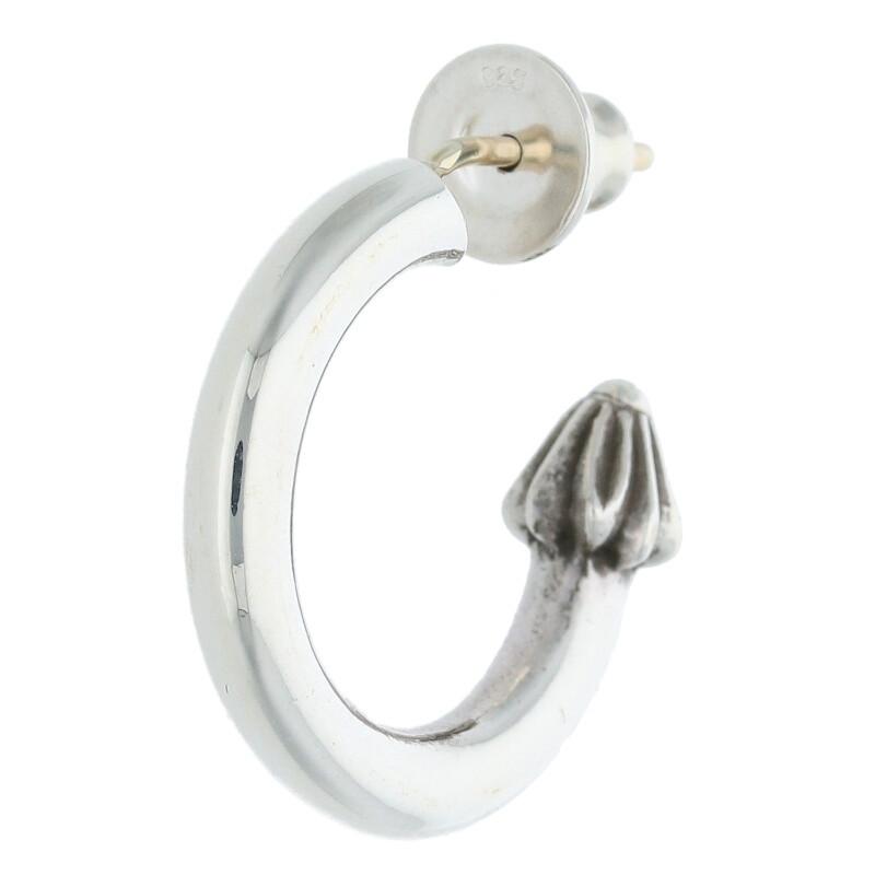 CHROME HEARTS クロムハーツ ピアス HOOP PLAIN プレーンフープ CHROME HEARTS クロムハーツ ピアス HOOP PLAIN プレーンフープ