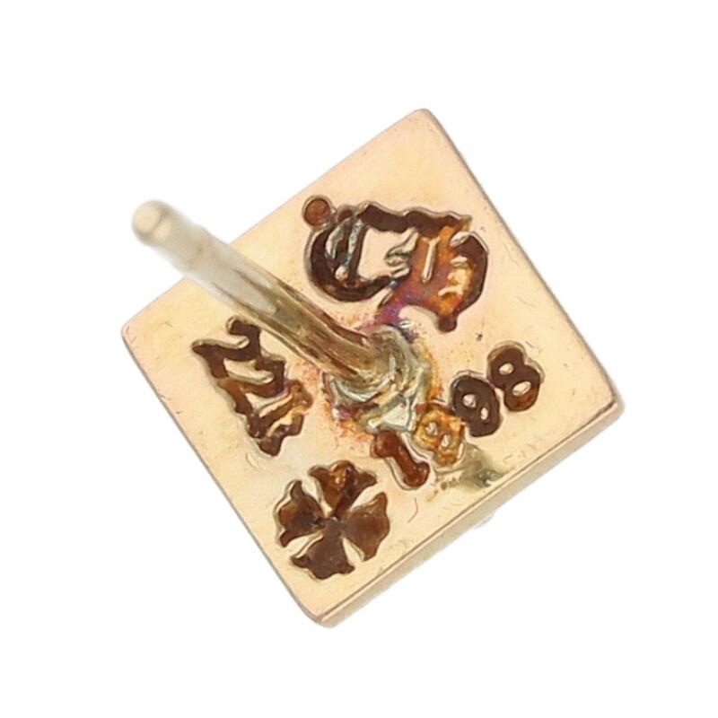 CHROME HEARTS クロムハーツ ピアス 22K STUD PYRAMID PLS DIA CHROME HEARTS クロムハーツ ピアス 22K STUD PYRAMID PLS DIA