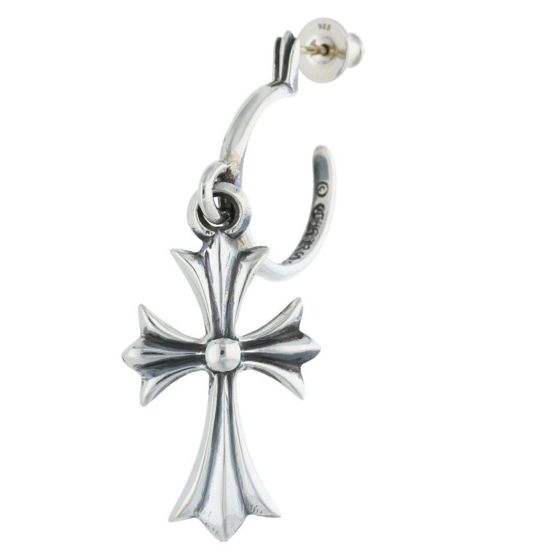 CHROME HEARTS クロムハーツ TINY CH CROSS タイニーCHクロスフープ  