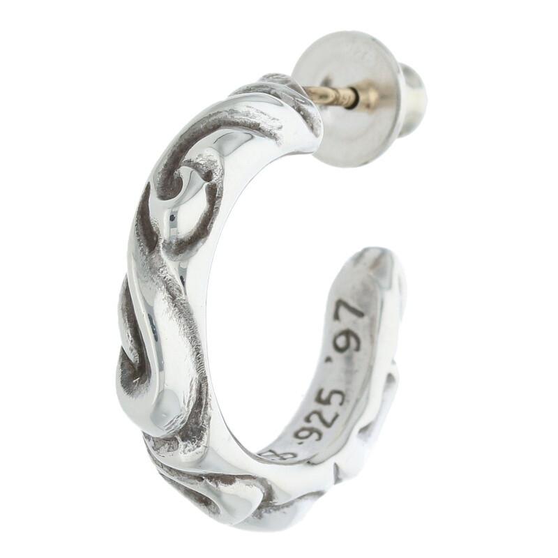 CHROME HEARTS（クロムハーツ） ピアス HOOP SCROOL 1 スクロール