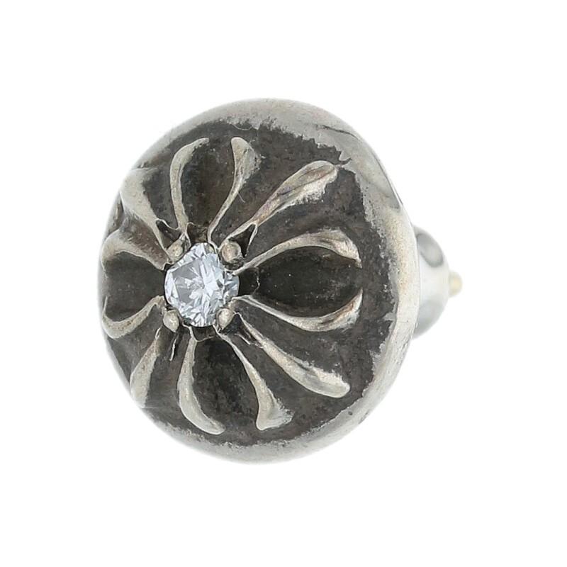 CHROME HEARTS（クロムハーツ） ピアス STUD CRSBLL DIA クロスボール