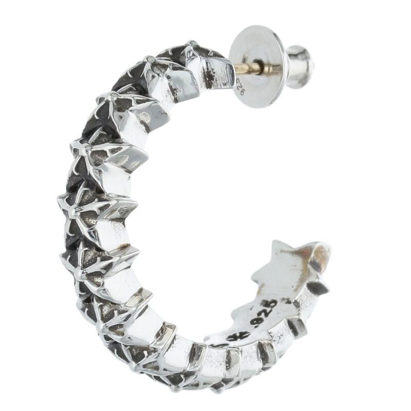 CHROME HEARTS（クロムハーツ） ピアス HOOP STAR BAND フープスター