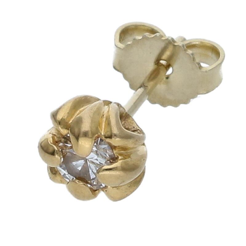 クロムハーツ22kゴールドピアス純正ダイヤ CHROME HEARTS 【純正ダイヤ】CHROME クロムハーツ 22K CHクロス