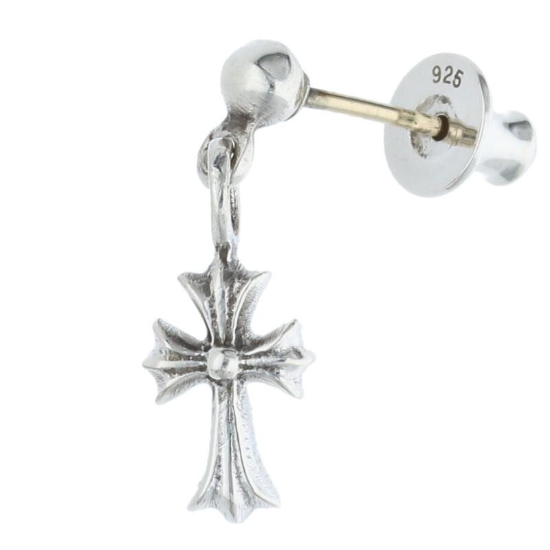 Chrome Hearts クロスピアス 925シルバー CHROME HEARTS（クロムハーツ） ピアス イヤリング CHクロス