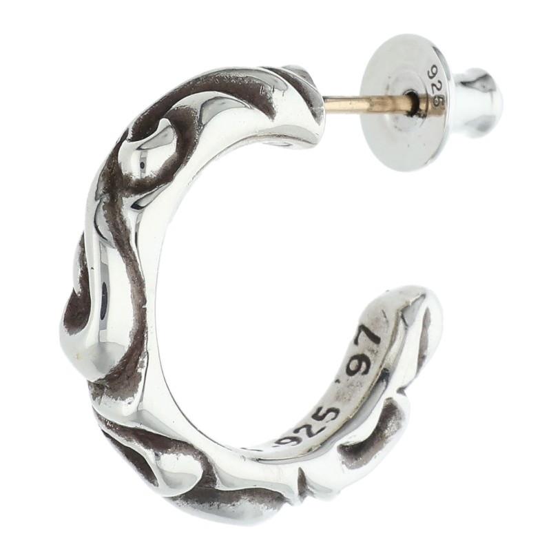 CHROME HEARTS（クロムハーツ） ピアス HOOP SCROOL 1 スクロール