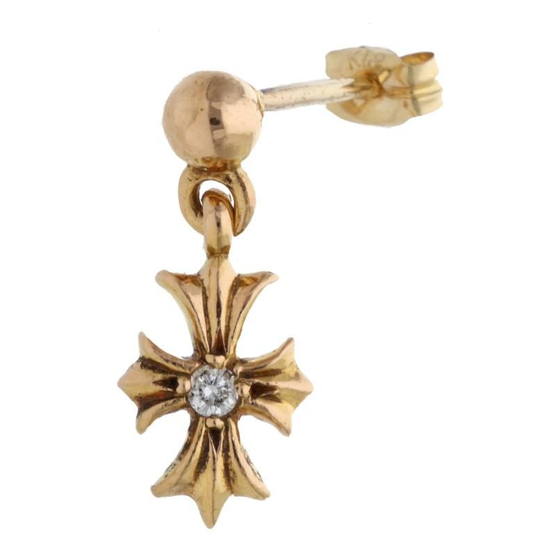 クロムハーツ 22k ER TNY E PLS DROP1 DMND ピアス クロムハーツ 22k ER TNY E PLS DROP1 DMND ピアス CHROME HEARTS
