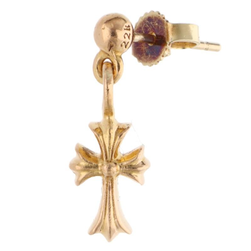 CHROME HEARTS（クロムハーツ） ピアス 22K DRP STCK CH CRS スタック