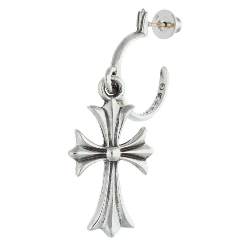 CHROME HEARTS（クロムハーツ） ピアス TINY CH CROSS タイニーCH