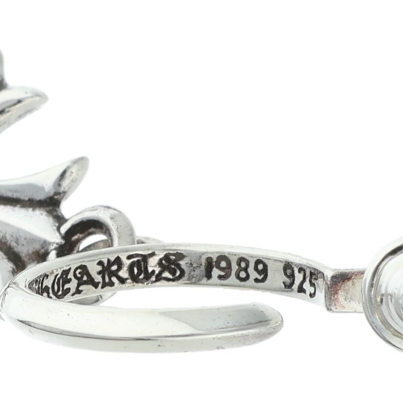 CHROME HEARTS（クロムハーツ） TINY CH CROSS タイニーCHクロスフープ
