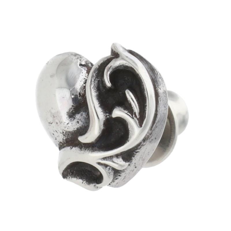 CHROME HEARTS（クロムハーツ） STUD HEART ハートスタッド シルバー