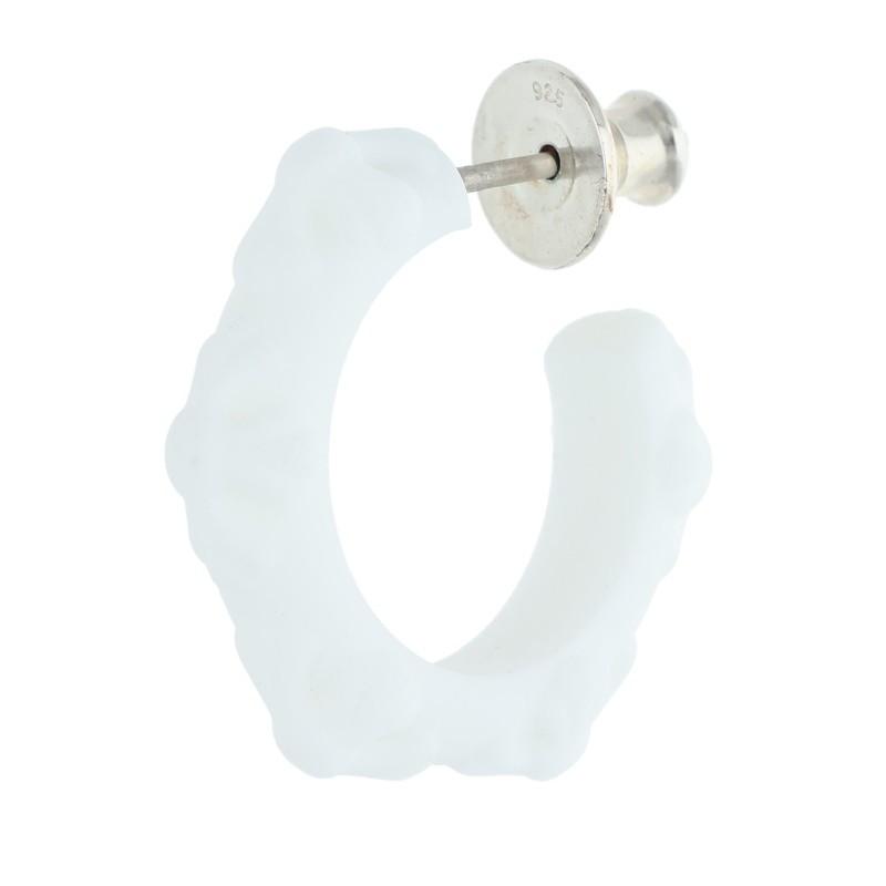 CHROME HEARTS（クロムハーツ） ピアス RUBBER HOOP CROSS SML クロス 