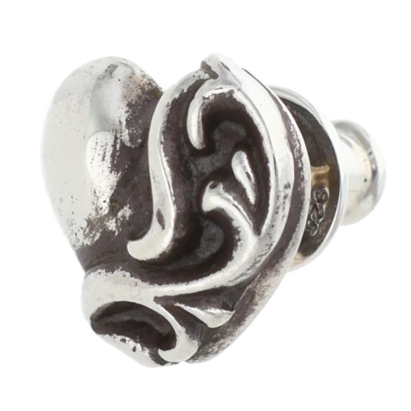 CHROME HEARTS（クロムハーツ） ピアス STUD HEART ハートスタッド