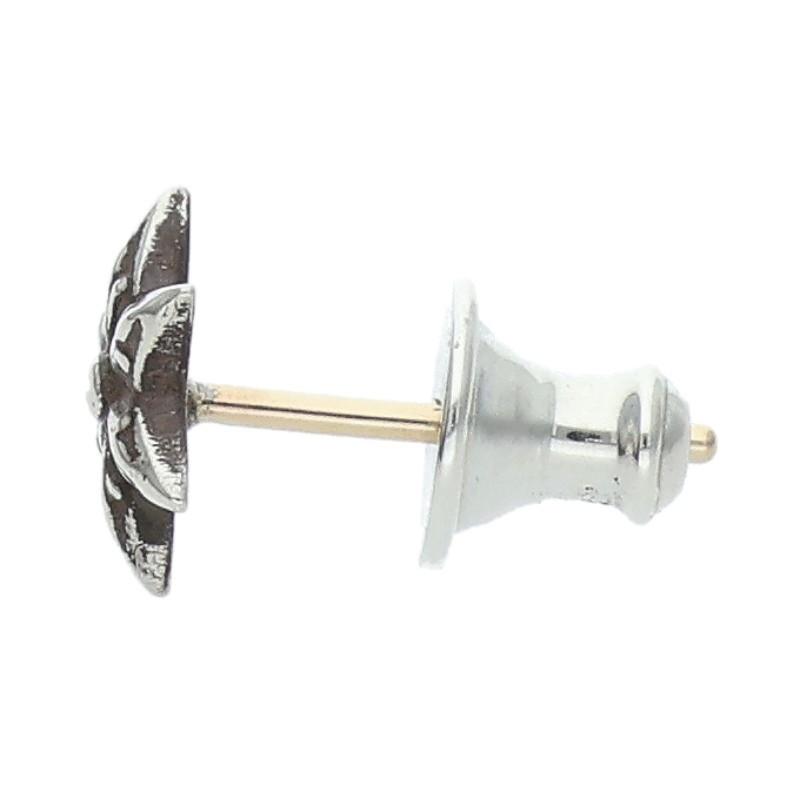 メンズ 現状品 クロムハーツ 14K スタースタッドピアス シルバー925