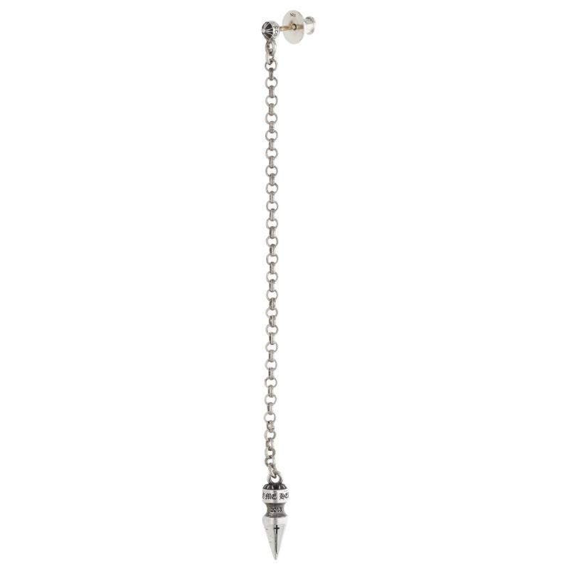 CHROME HEARTS（クロムハーツ） ピアス CHAIN SPIKE DROP シルバー
